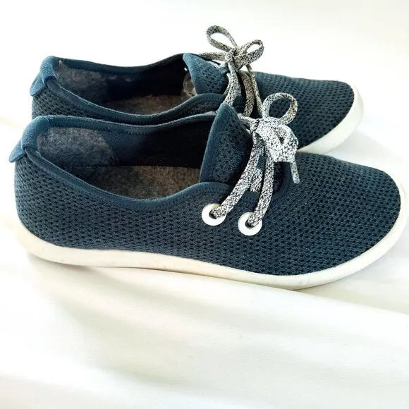 Allbirds Womens Tree Skipper Blue Gray Casual Flats Size 7