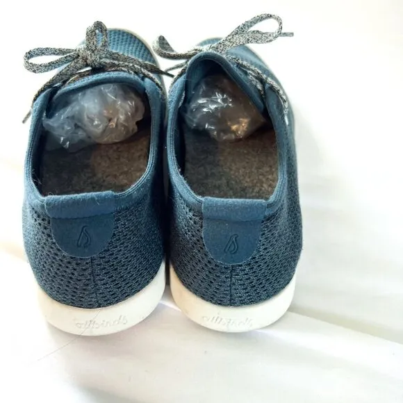 Allbirds Womens Tree Skipper Blue Gray Casual Flats Size 7