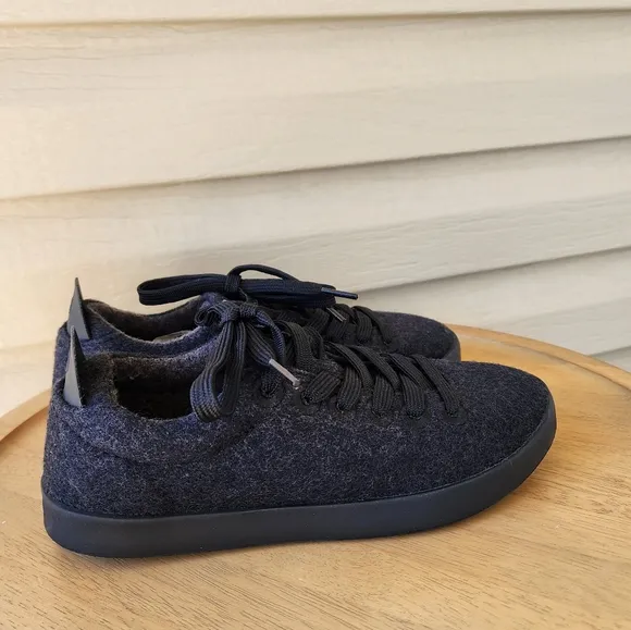 Allbirds women's wool Pipers black sneakers black sole