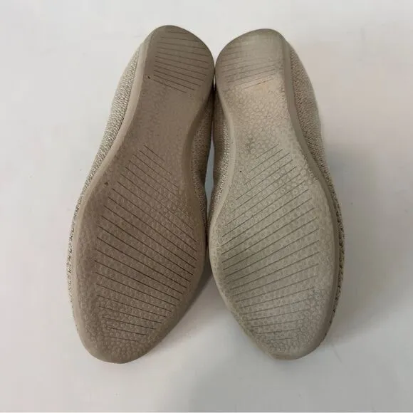 Allbirds Women's Rugged Beige Tree Breezers Ballet Flats Comfort Shoes Size 6