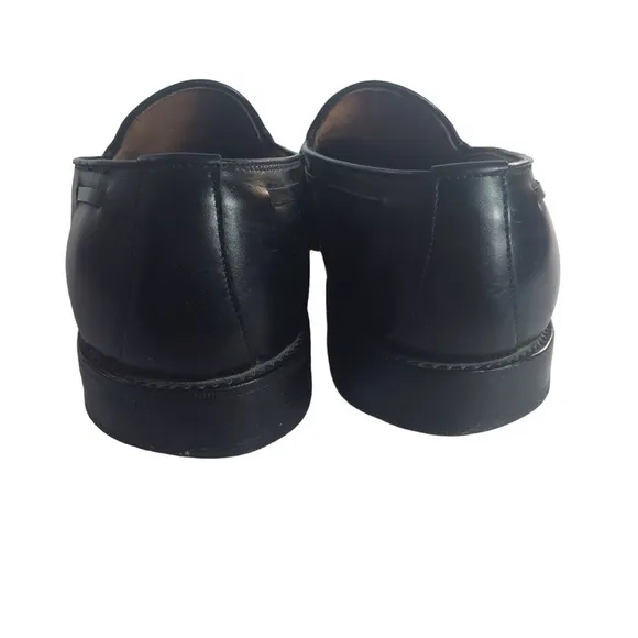 Allen Edmonds 11.5 B Handcrafted Grayson Black Tassel Loafers Office Business