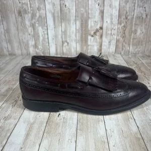 Allen Edmonds Arlington Wingtip Tassel Loafers Brogue Dress Shoes Dark‎ Brown