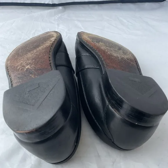 Allen Edmonds Cameron Black Leather Slip On Penny Loafers Men’s Size 9.5D