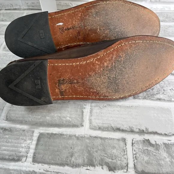 Allen Edmonds Cavanaugh Men's Size 13 Chocolate Brown Leather Penny Loafers