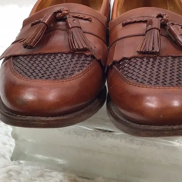 Allen Edmonds Cody kiltie tassel loafer 10D