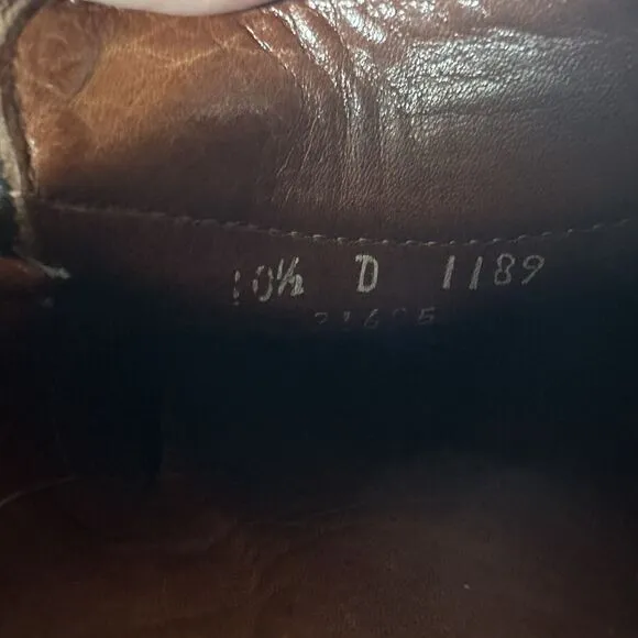 Allen Edmonds Fairmont Men's Brown Leather Penny Loafers Vibram Soles Size 10.5