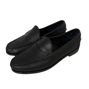 Allen Edmonds Kenwood Penny Loafers Leather Men 12 E Black SlipOn Dress Shoes