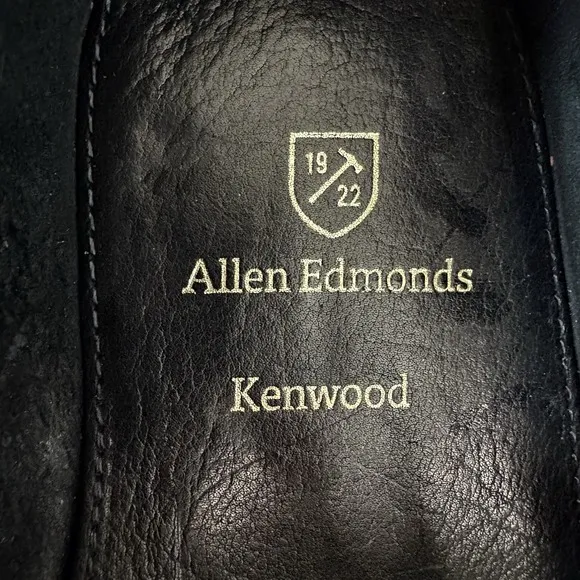Allen Edmonds Kenwood Penny Loafers Leather Men 12 E Black SlipOn Dress Shoes