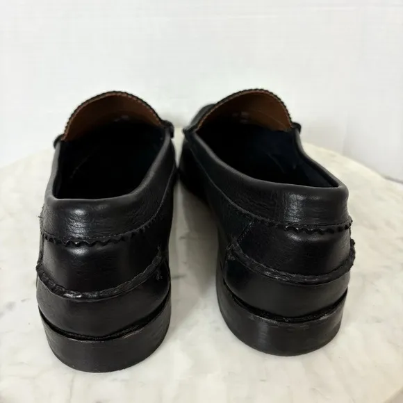 Allen Edmonds Kenwood Penny Loafers Leather Men 12 E Black SlipOn Dress Shoes