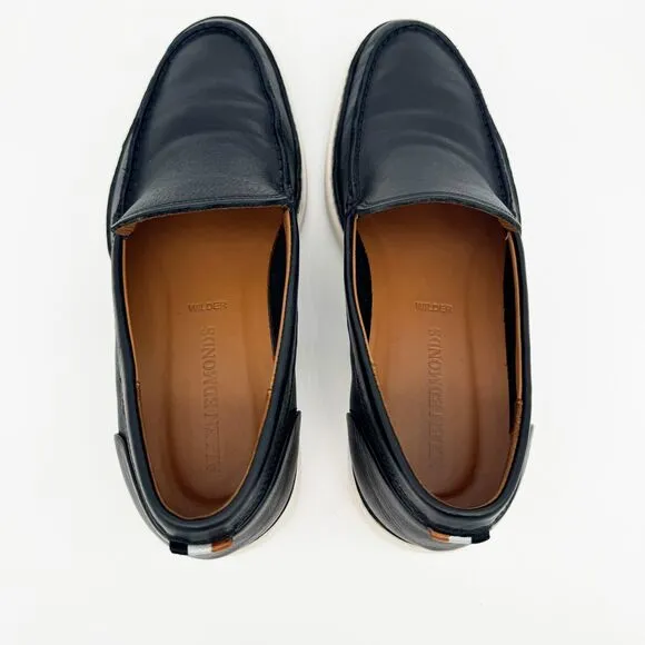 Allen Edmonds Mens &quot;WILDER&quot; Leather Venetian Loafers Size 8.5D Black Office