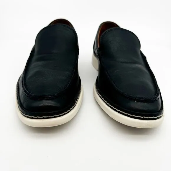 Allen Edmonds Mens &quot;WILDER&quot; Leather Venetian Loafers Size 8.5D Black Office