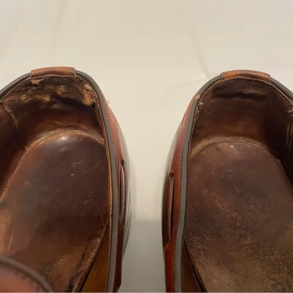 Allen Edmonds Men’s Brown Leather Loafers Dress Shoes Size 9.5C 82374 Preppy