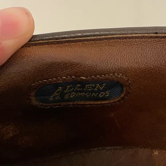 Allen Edmonds Men’s Brown Leather Loafers Dress Shoes Size 9.5C 82374 Preppy