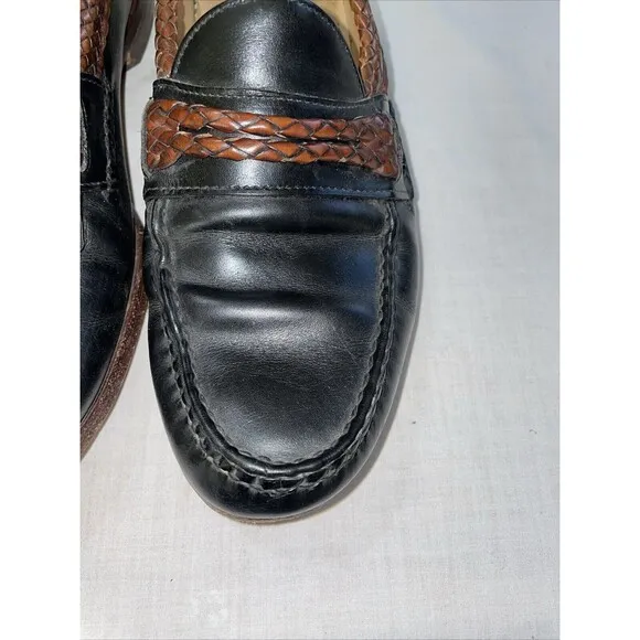 Allen Edmonds Men’s Dress Loafers Size 10.5 D Black Leather Business Wedding