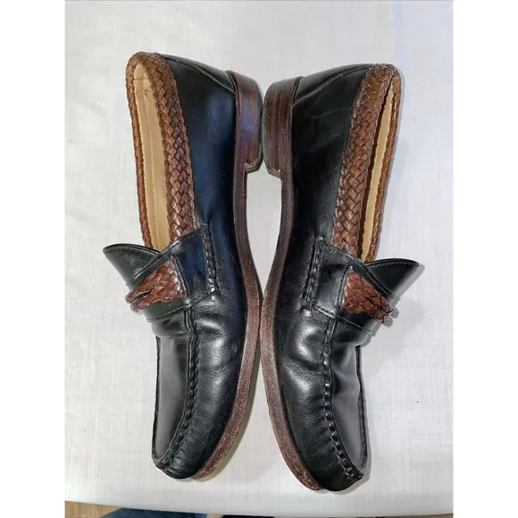 Allen Edmonds Men’s Dress Loafers Size 10.5 D Black Leather Business Wedding