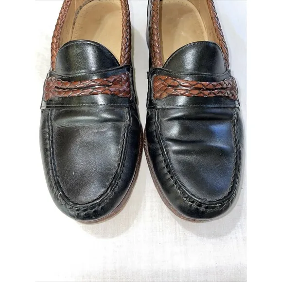 Allen Edmonds Men’s Dress Loafers Size 10.5 D Black Leather Business Wedding
