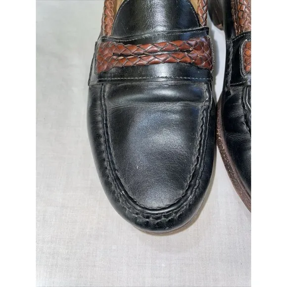 Allen Edmonds Men’s Dress Loafers Size 10.5 D Black Leather Business Wedding