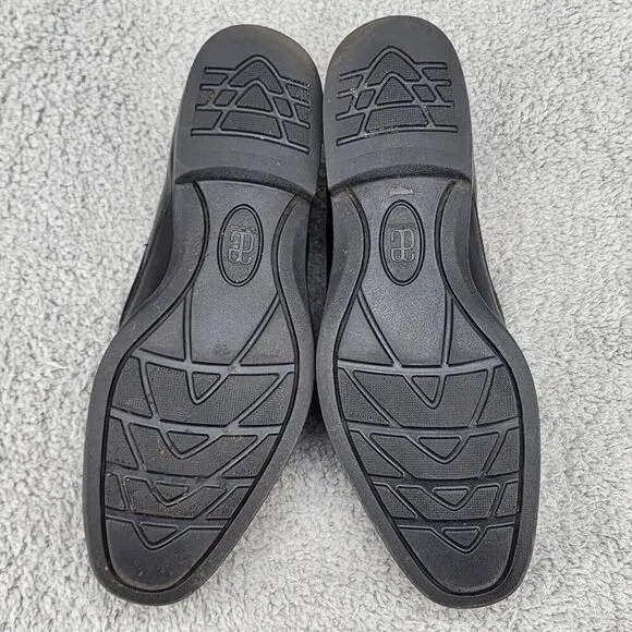 Allen Edmonds Mens Loafers Sz 9 D Black Leather Slip On Casual Dress Shoes