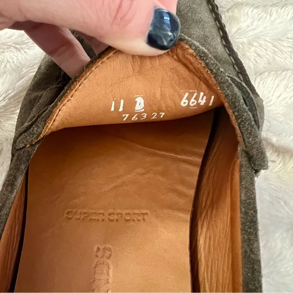 Allen Edmonds Supersport Suede Penny Loafers Size 11