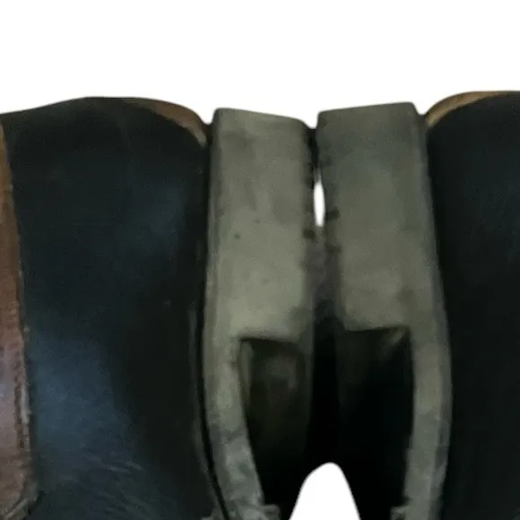 Allen Edmonds Tassel Shoes Loafers 9‎ 1/2 D Black/Brown Trim Used 42250