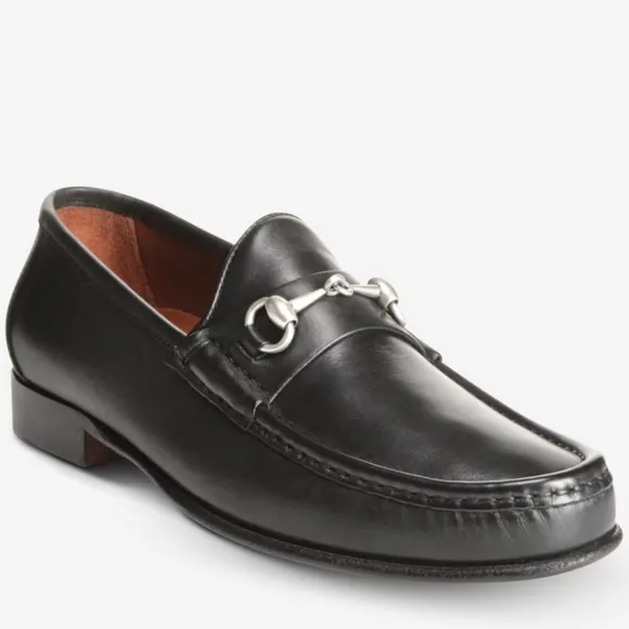 Allen Edmonds Verona II Italian Bit Men's Dress Loafers 11.5 D Black MSRP $425