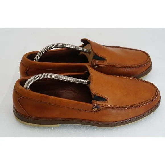 Allen Edmonds Westport Men’s Slip On Loafers Size 9E wide Casual Brown Leather