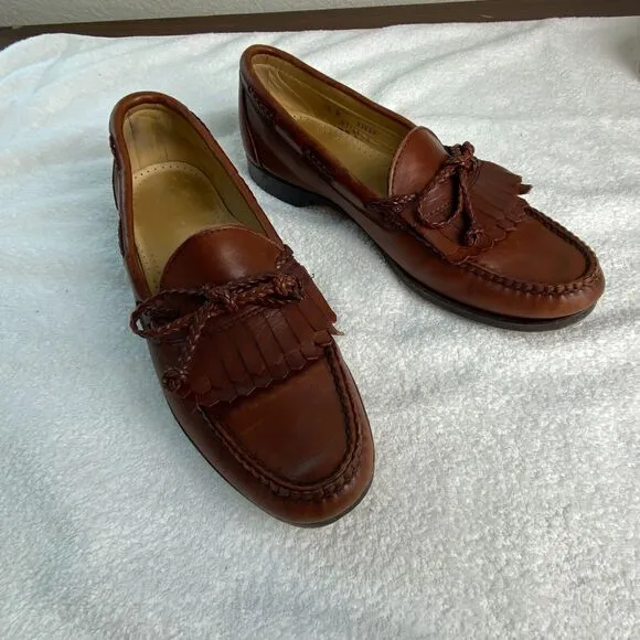 Allen Edmonds Woodstock Mens 10B Kiltie Loafer Dress Formal Work Office Business