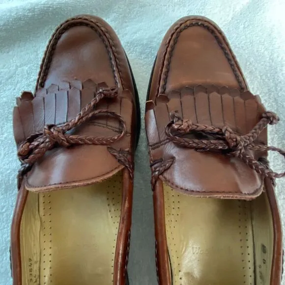 Allen Edmonds Woodstock Mens 10B Kiltie Loafer Dress Formal Work Office Business