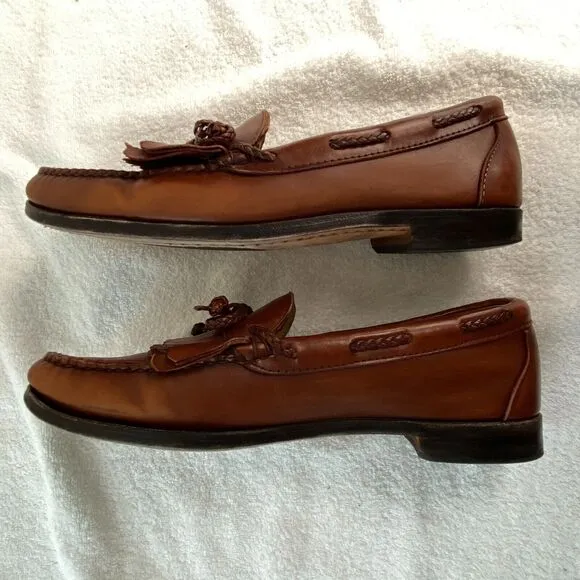 Allen Edmonds Woodstock Mens 10B Kiltie Loafer Dress Formal Work Office Business