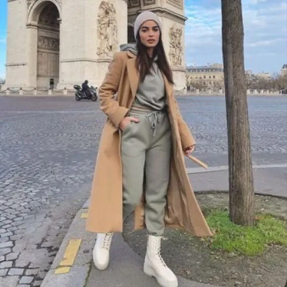All white heeled boots