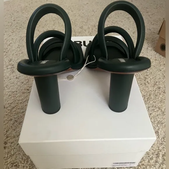 Ambush Strap Heel Sandal - Green