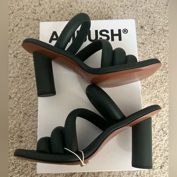 Ambush Strap Heel Sandal - Green