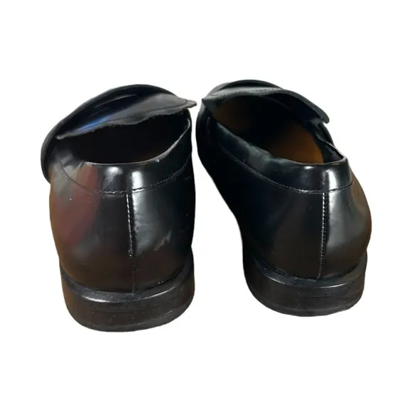 &amp; Other Stories Black Patent Leather Loafers Slip Flats Women's Size 7