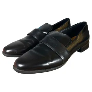 &amp; Other Stories Black Patent Leather Loafers Slip Flats Women's Size 7
