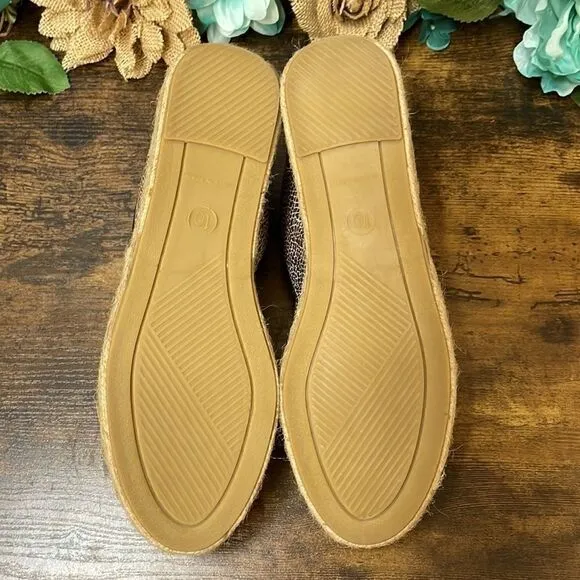Andre Assous Indi Platform Espadrille Slip-On Flats 10M