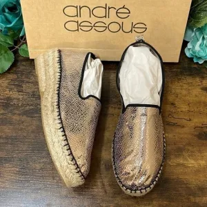 Andre Assous Indi Platform Espadrille Slip-On Flats 10M