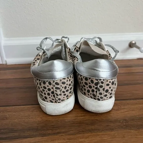 Animal Print Star Sneakers