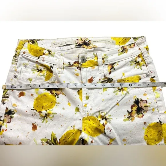 Anthropologie Pilcro - Lemon Grove High-Rise Cropped Bootcut Jeans