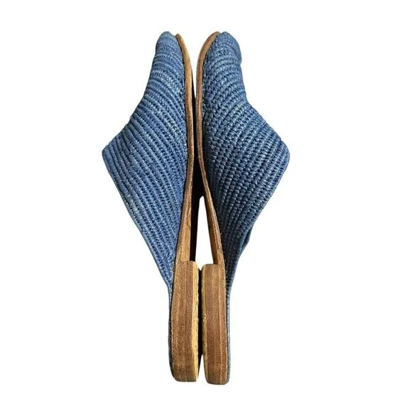 Anthropologie Proud Mary Size 41‎ US 10 Raffia Shoes Ballet Shoes Flats #S10-9