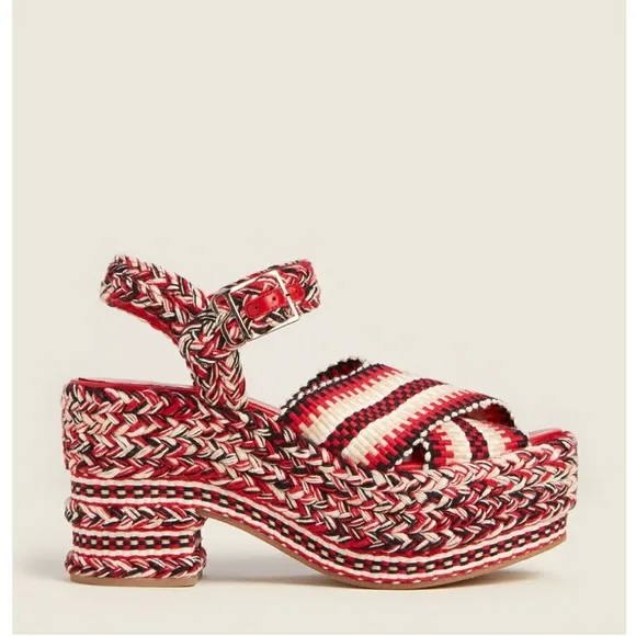 ANTOLINA Brenda Crisscross Platform Sandals