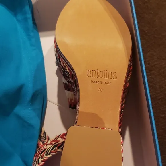 ANTOLINA Brenda Crisscross Platform Sandals