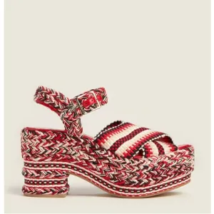 ANTOLINA Brenda Crisscross Platform Sandals