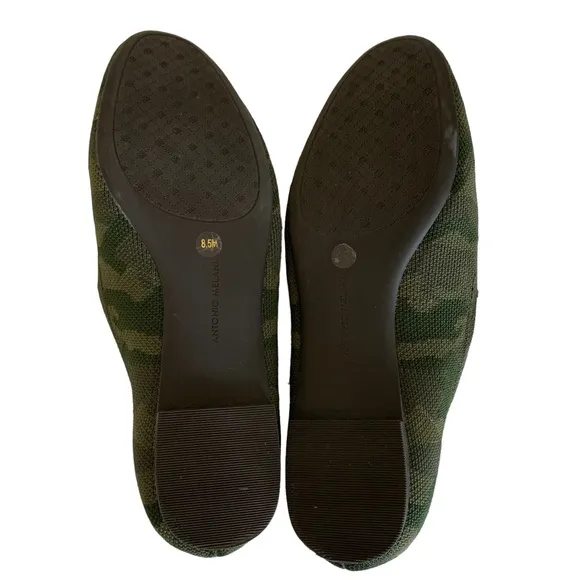 Antonio Melani | Beki-A Washable Camo Print Knit Flat Loafers size 8.5
