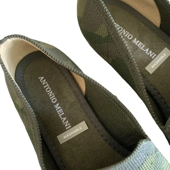 Antonio Melani | Beki-A Washable Camo Print Knit Flat Loafers size 8.5