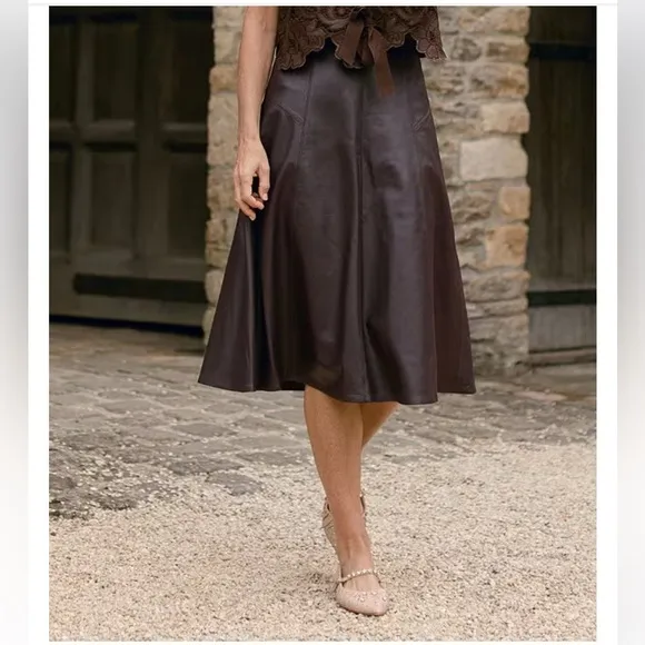 Antonio Melani x Jennifer Sumko Lyssa Lou Leather Studded Mary Jane Flats
