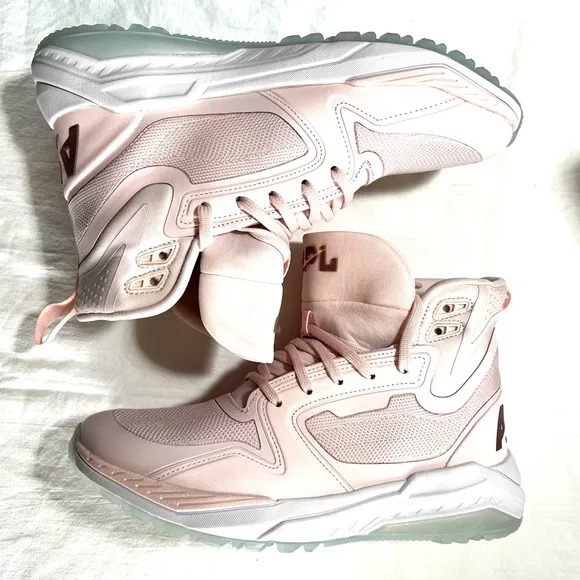 APL TechLoom Defender Women's Light Pink High-Top Sneakers