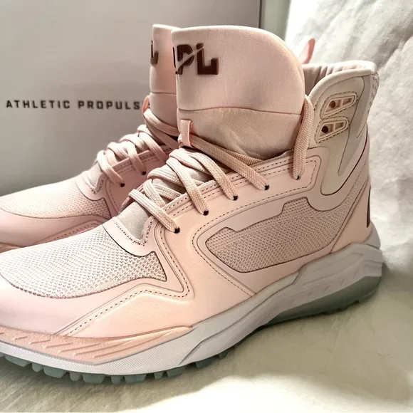 APL TechLoom Defender Women's Light Pink High-Top Sneakers