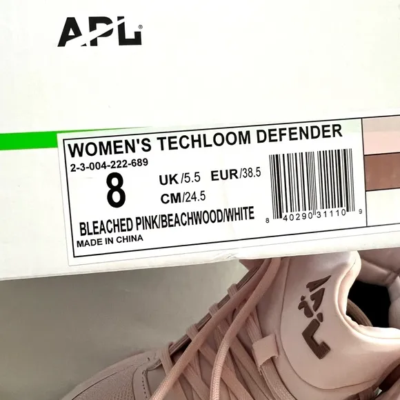 APL TechLoom Defender Women's Light Pink High-Top Sneakers