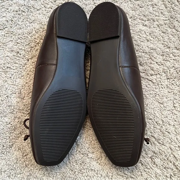 AQUA Glee Slip On Bow Ballet Flats
