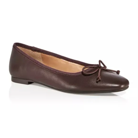 AQUA Glee Slip On Bow Ballet Flats